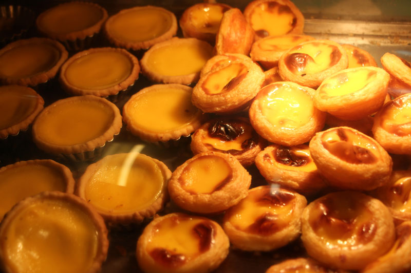 Quando o Pastel de Nata Portugus Encontra o Pastel Tradicional de Ovo